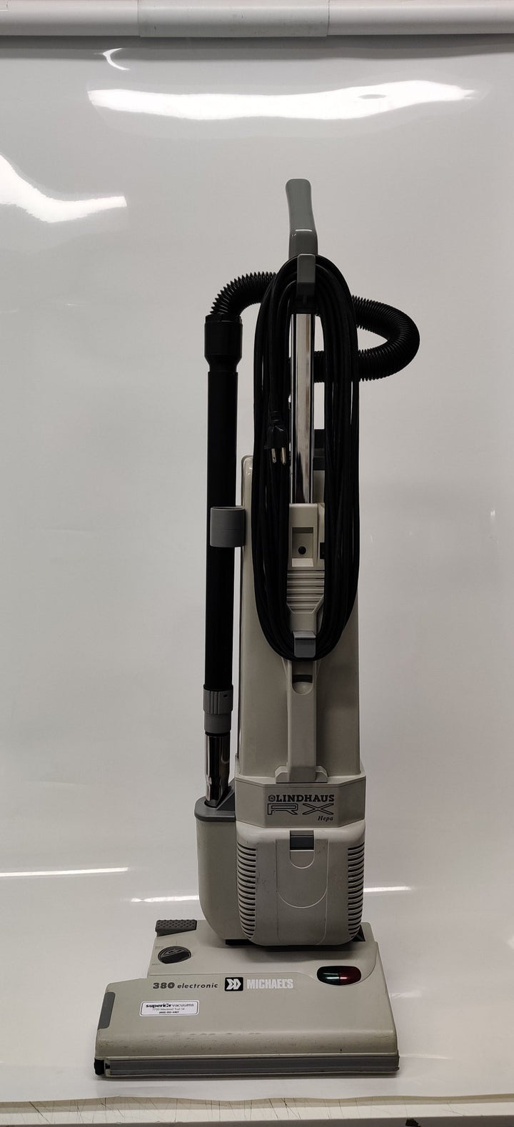 Lindhaus Michaels RX380 Electronic Upright Commercial Vacuum Cleaner