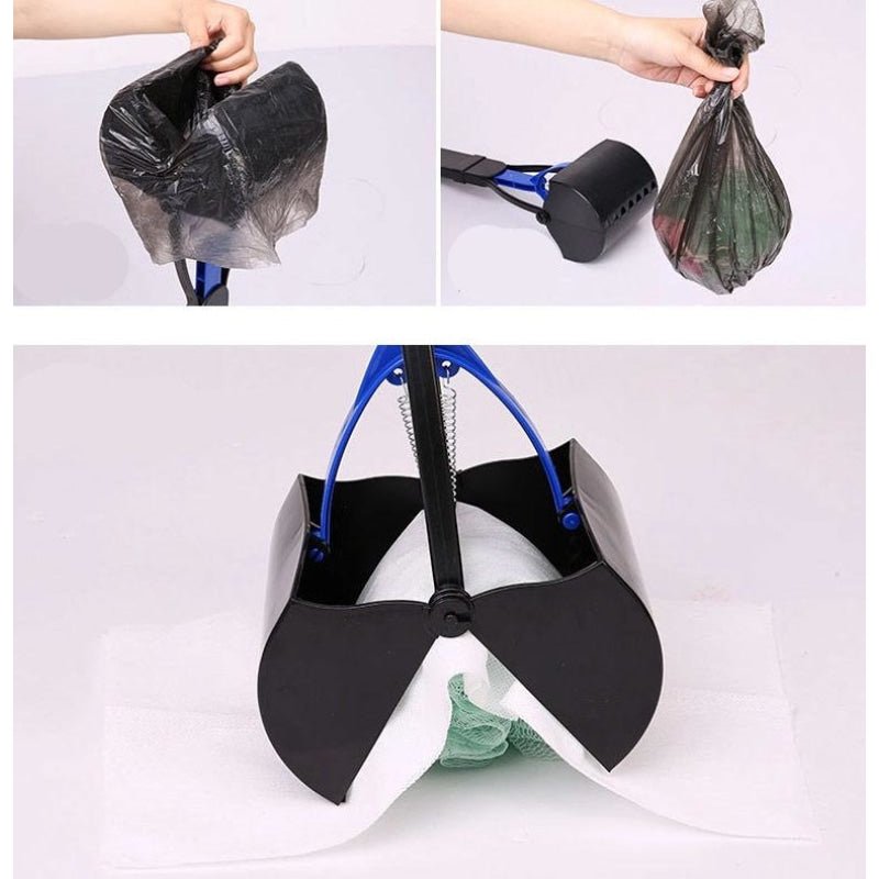 Long Foldable Pet Waste Scooper - Pet Products