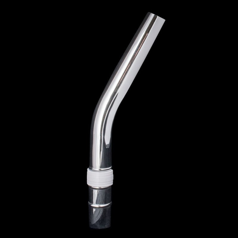 Metal Curved Hose Handle Friction Fit With Air Relief - For Central Vacuum Hose - Vacuum Hoses