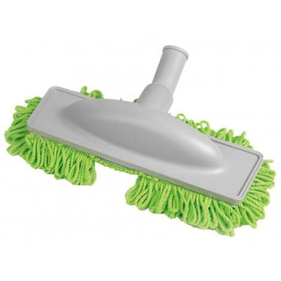 Microfiber Dust Mop Cleaning Path 12" Grey and Green
