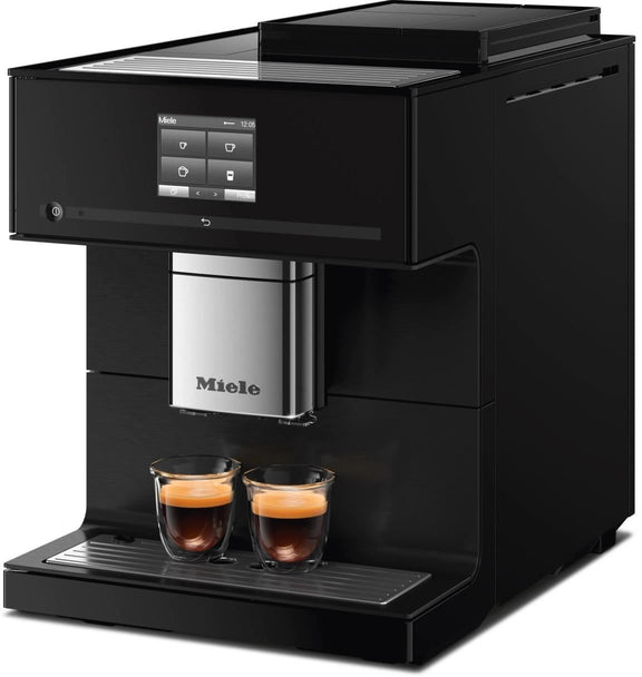 Miele CM7750 Coffee Select Counter Top Coffee Machine - Obsidian Black