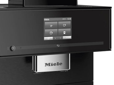 Miele CM7750 Coffee Select Counter Top Coffee Machine - Obsidian Black