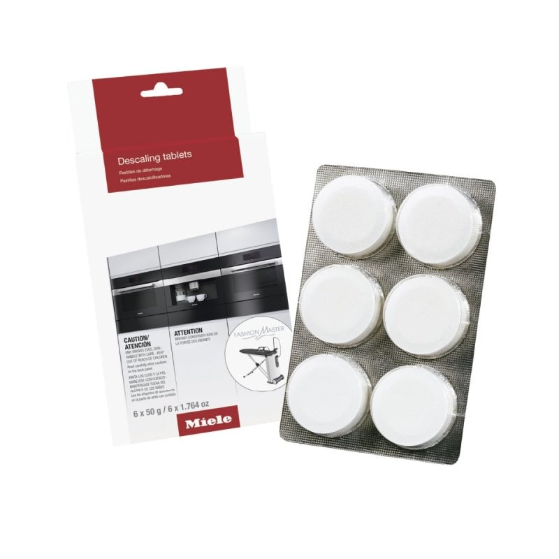 Miele Descaling Tablets for Ovens and Automatic Coffee Machines 6pk - Cleaning Products