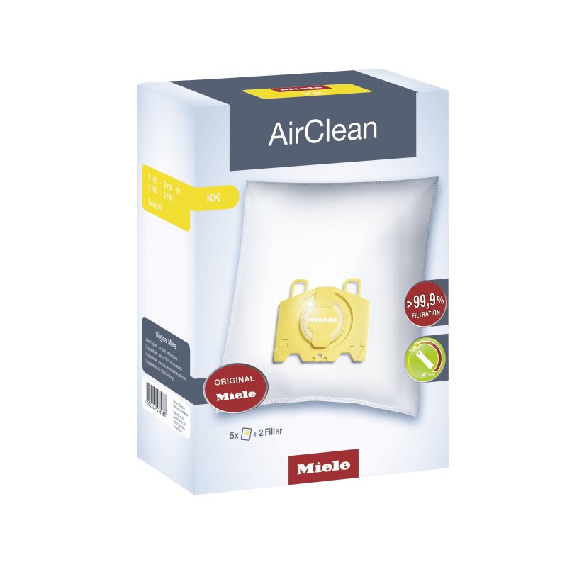Miele KK AirClean 3D Vacuum Bags and Filter - Vacuum Bags