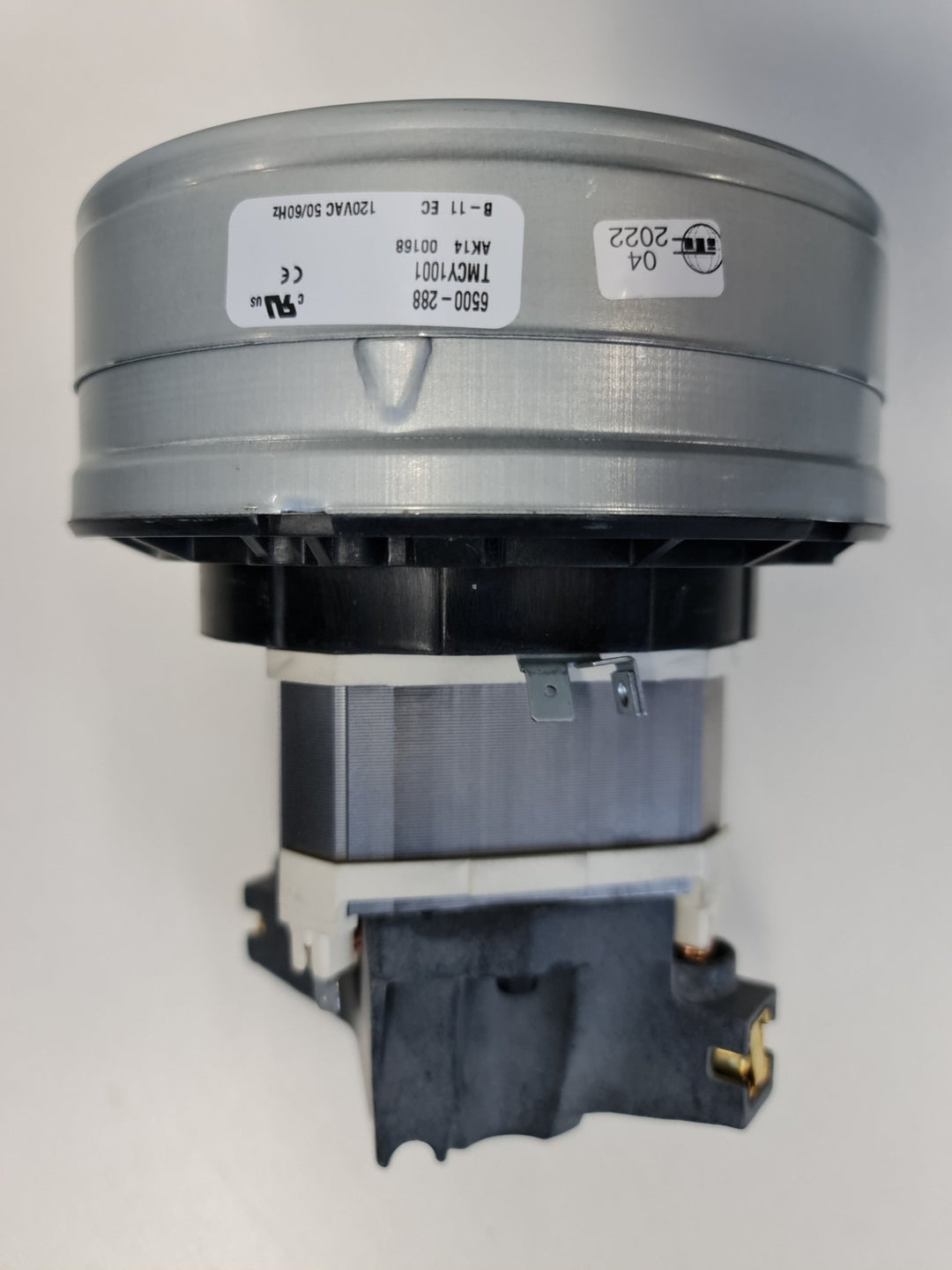 MOTOR, CYCLO VAC 2 STAGE FLOW THRU 560 AIR WATT (90,110,210)