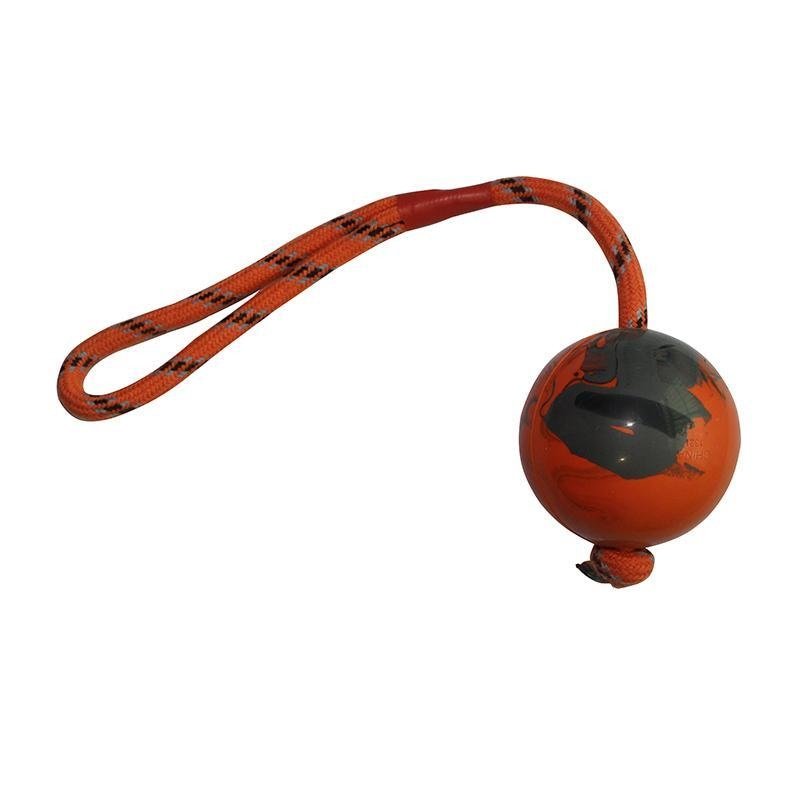 Natural Rubber Ball on a Rope - Pet Products
