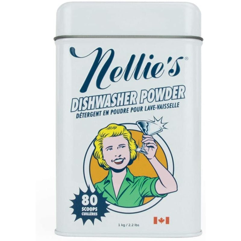 Nellie’s Dishwasher Powder - 2.2lbs (80 Scoops) - Cleaning Product
