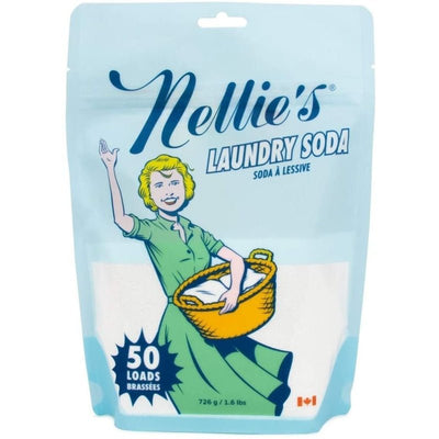 Nellie’s Laundry Detergent Soda 1.6lbs 50 Load Bag - Cleaning Product