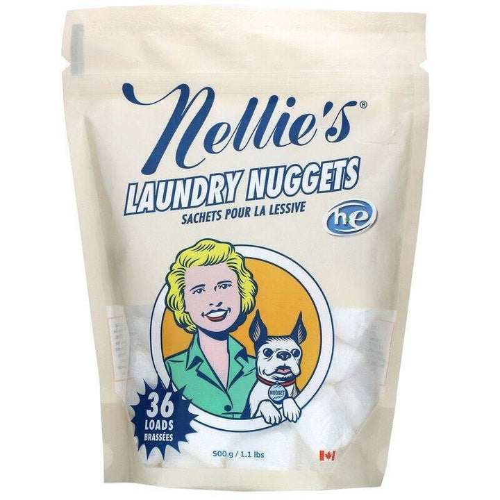 Nellie’s Laundry Nuggets 36 Load Bag - Cleaning Product