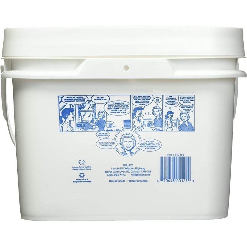 Nellie’s Laundry Soda - 500 Load Bucket - Cleaning Product