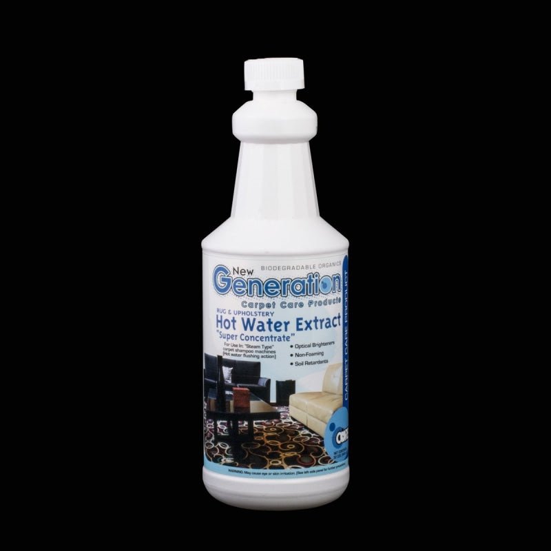 New Generation Hot Water Extract Concentrate 32Oz Carpet & Upholstery Cleaner - Cleaning Products