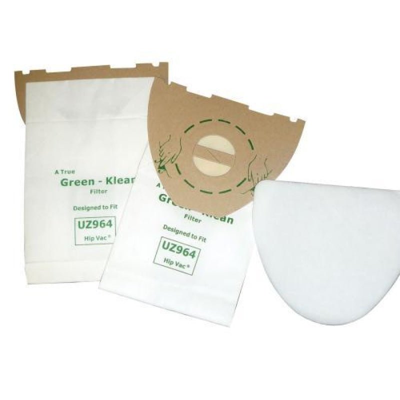 Nilfisk/Euroclean Hip Vac Vacuum Bags – UZ964 - Vacuum Parts