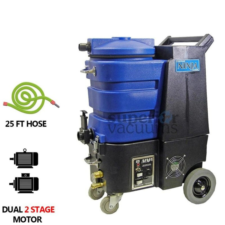 Ninja Classic 500 PSI - Carpet Cleaning Extractor - Ninja 500 Dual 2 Stage 8.4 Vacuum Motor / 25’ Hose - Carpet Cleaner