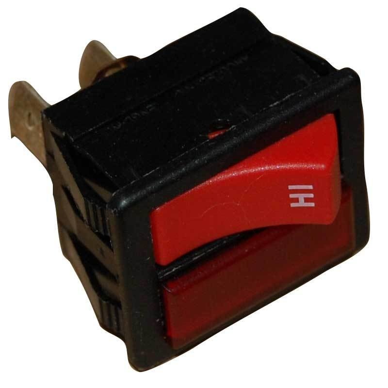 Numatic OEM Momentary Switch Hi/ Low - Red - Vacuum Parts