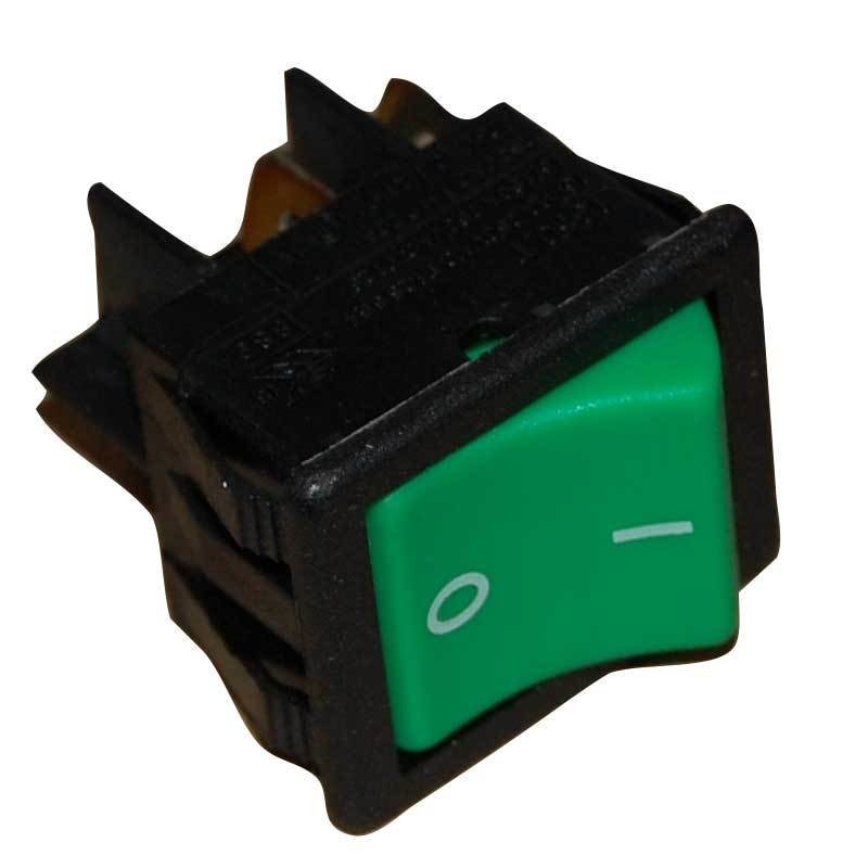 Superior Vacuums - Numatic OEM Rocker Switch On/ Off - Green