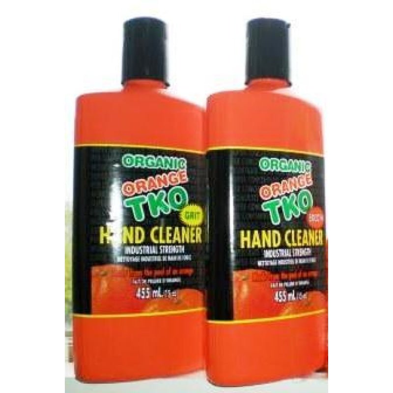 Orange TKO 100% Organic Hand Cleaner Cleaning Power 15 oz. 1006 Uses - Cleaning Products