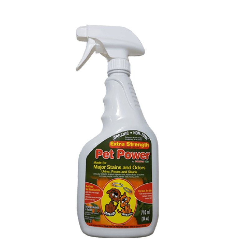 Organic Orange TKO Extra Strength Pet Power - 24 oz Spray Bottle - Cleaning Products