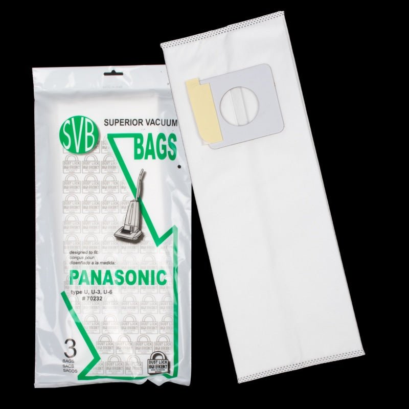 Panasonic Upright Dustlock Bag Type U U3 U6 - Vacuum Bags