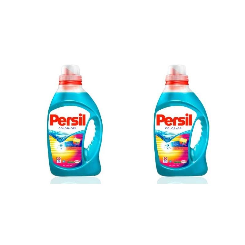 Persil Color Liquid Gel Laundry Detergent 20 WL / 1.0- 1.46 L (2-Pack)