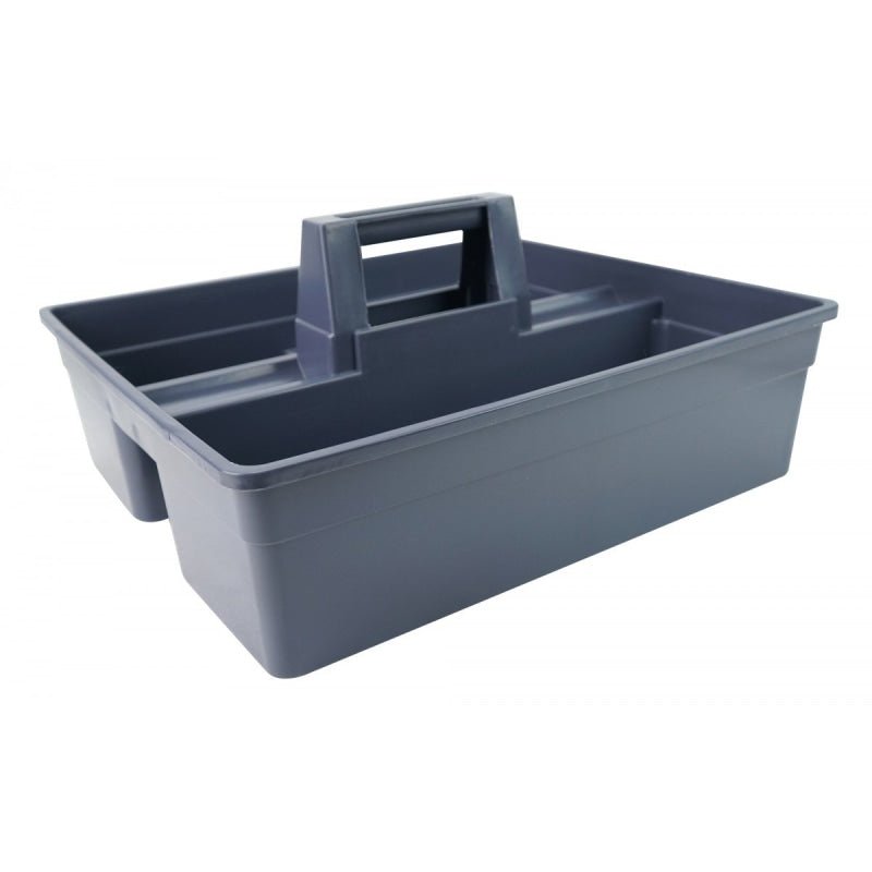Plastic Caddy for Cleaning Products Grey