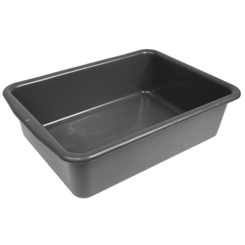 Plastic Tote Bin Grey 6"