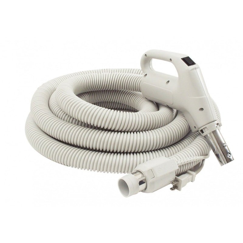 Plastiflex Electrical Hose For Central Vacuum 35' Grey