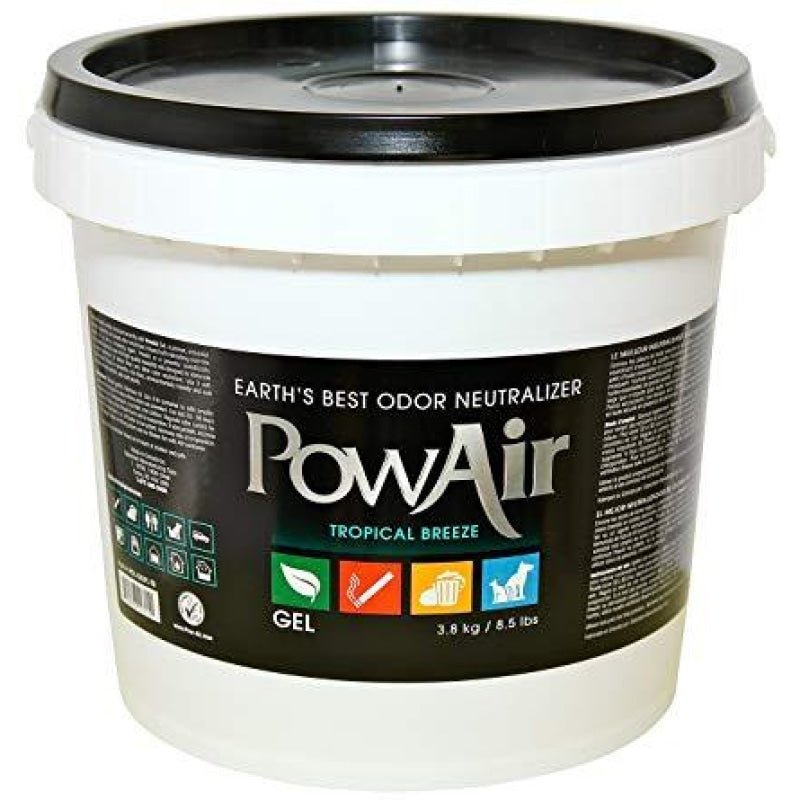 PowAir® Odour Removing Tropical Breeze Gel Bucket– 4 L / 1 Gal - Cleaning Products