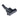 Power Brush Mini Turbine Black 1 1/4 Nozzle 5 1/2 Path
