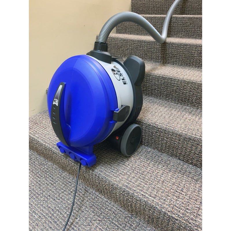 Dry Commercial Canister Vacuum with 10 Ft. Hose Premium Accessories & Sidewinder Tools - Commercial Vacuums