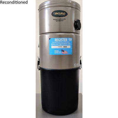 Powerful VACUFLO FC350 Filtered Cyclonic Central Vacuum Unit with Limited Lifetime Warranty