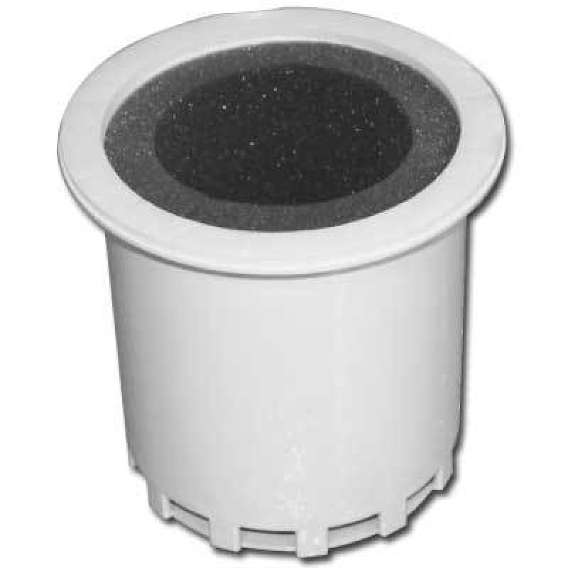 White Central Vacuum High Frequency Silencer - Central Vacuum Parts