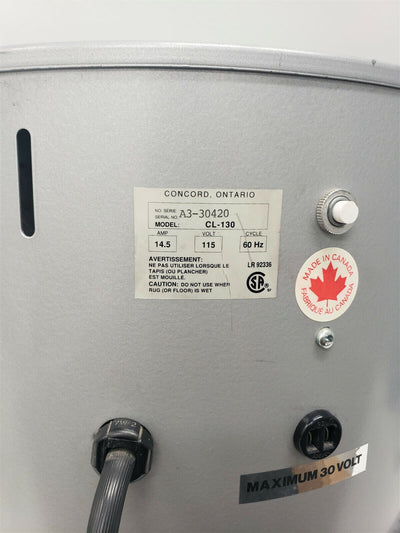 Reconditioned Mirvac CL-130 Central Vacuum Unit with Dual Motors