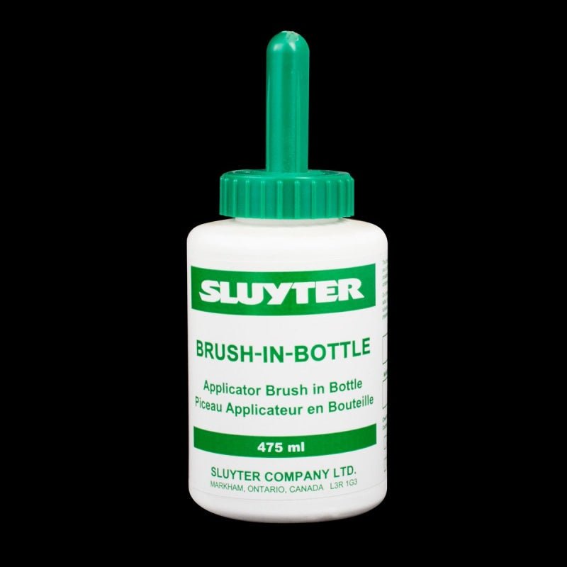 Empty Re-Usable Bottle For Pvc Bond Solvent 475 ml (Includes Brush) - Central Vacuum Parts