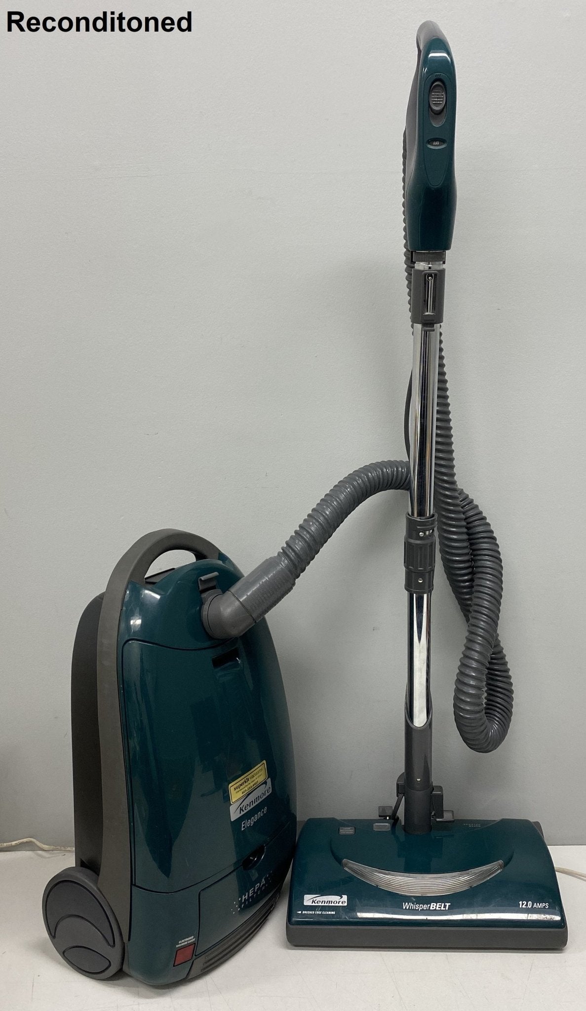 Refurbished Kenmore Elegance Bagged Canister Vacuum with HEPA Filtration