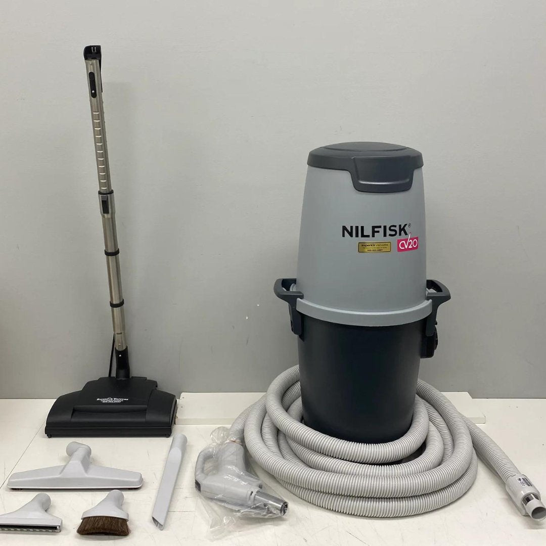 Refurbished Nilfisk CV20 Central Vacuum with Full Kit - Convenient and Efficient Central Vacuum Cleaning Solution