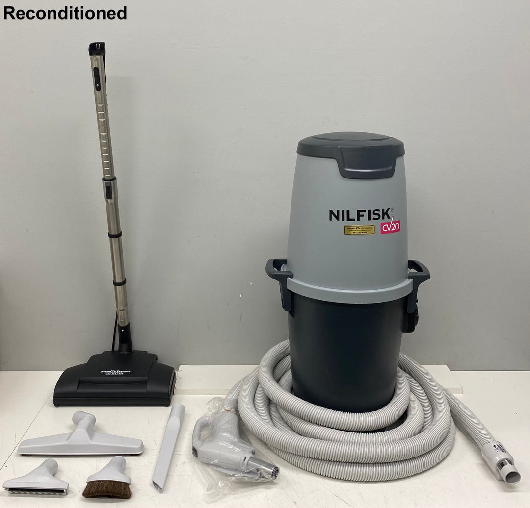 Refurbished Nilfisk CV20 Central Vacuum with Full Kit - Convenient and Efficient Central Vacuum Cleaning Solution