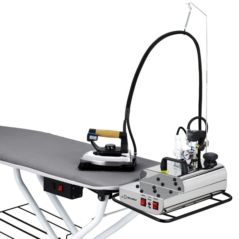 Reliable 500VB Vacuum and Up-Air Pressing Table - Steam Cleaners