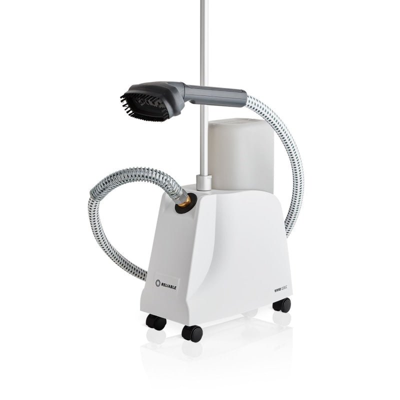 Reliable Vivio 120GC Pro Garment Steamer With Fabric Brush - Steam Cleaner