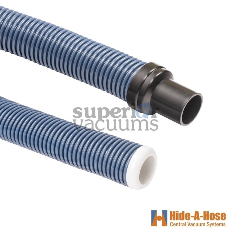 Retractable Air Hose by Hide a Hose 1 3/8 X 30 Blue HS402153 Mini Cuff - Vacuum Hose
