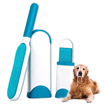 Reusable Pet Fur Remover with Self-Cleaning Base - Pet Products