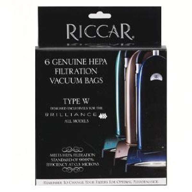 Riccar Simplicity OEM HEPA Bag Type W - Vacuum Bags