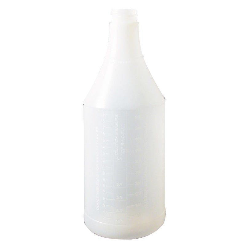Round Plastic Bottle 24 oz (710 ml) White