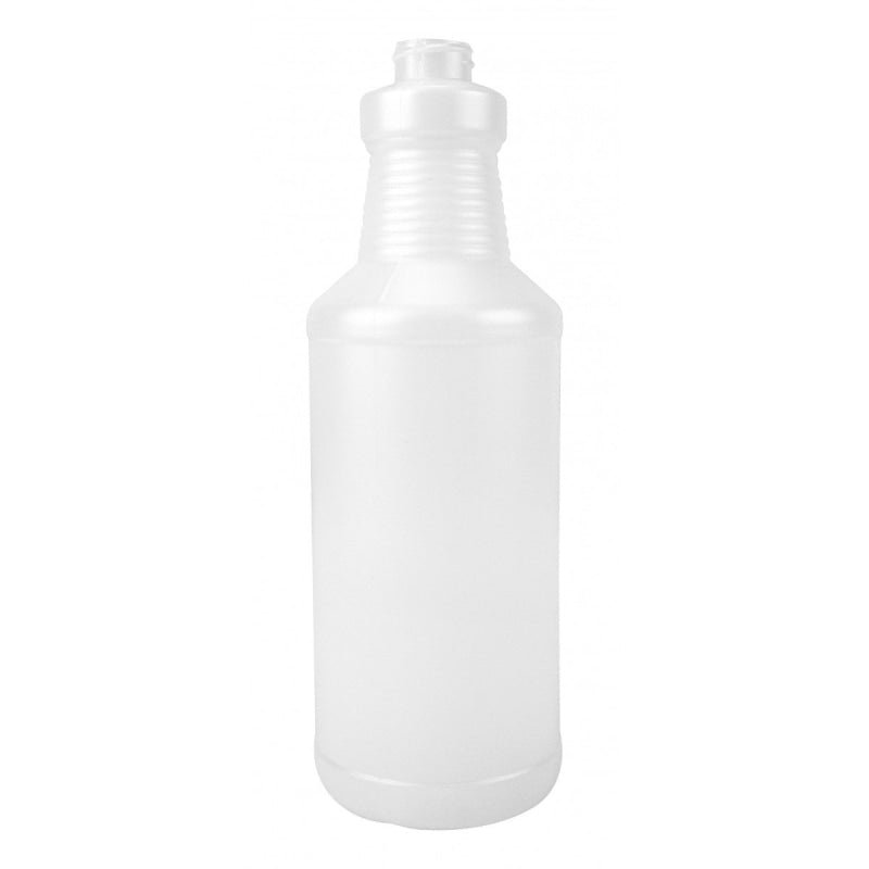 Round Plastic Bottle 32 oz (909 ml) White