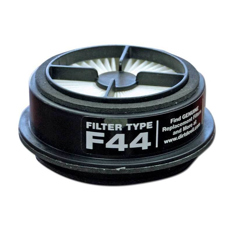 Royal / Dirt Devil OEM Dust Cup Filter - Type F44 (With Foam) - Vacuum Filters