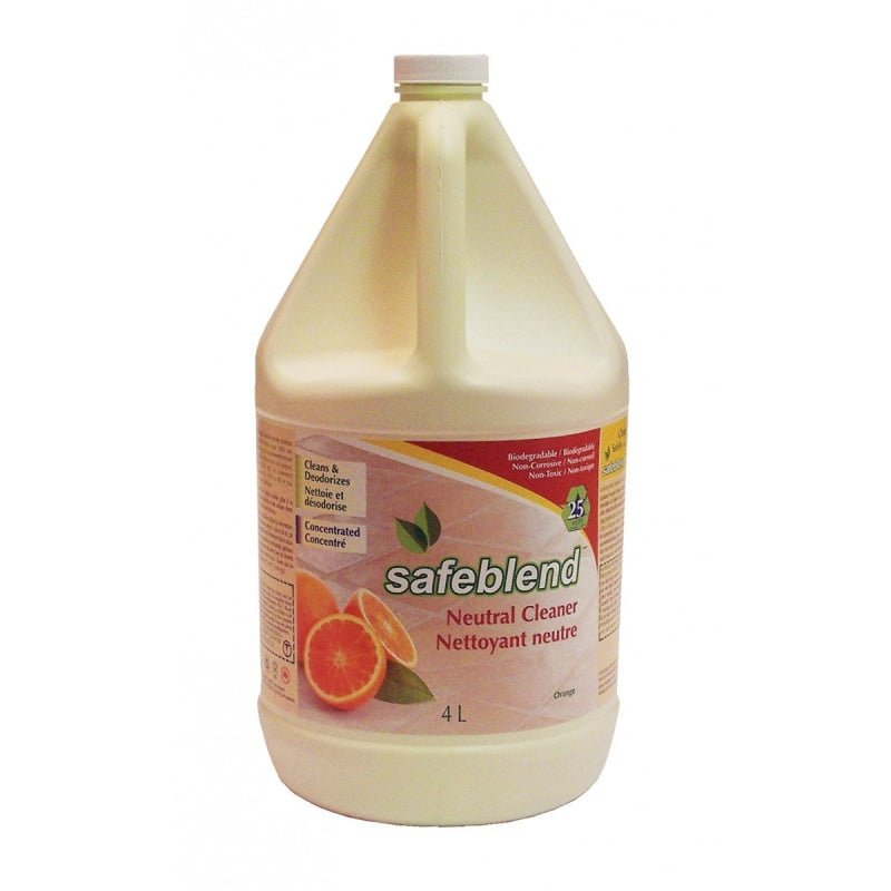 Safeblend Concentrated Neutral Cleaner Orange 1.06 gal (4L)