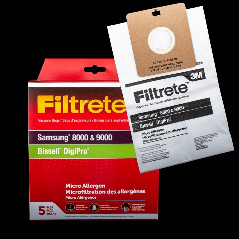 Samsung 3M Filtret Bag 8000 & 9000 / Bissell 3M Filtrete Bag Digipro - Vacuum Bags