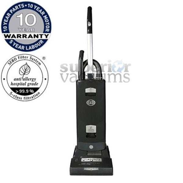 SEBO Automatic X7 Boost Premium Upright Vacuum-Graphite - Upright Vacuum