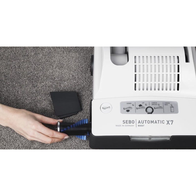 SEBO Automatic X7 Premium Pet Upright Vacuum-Black - Upright Vacuums