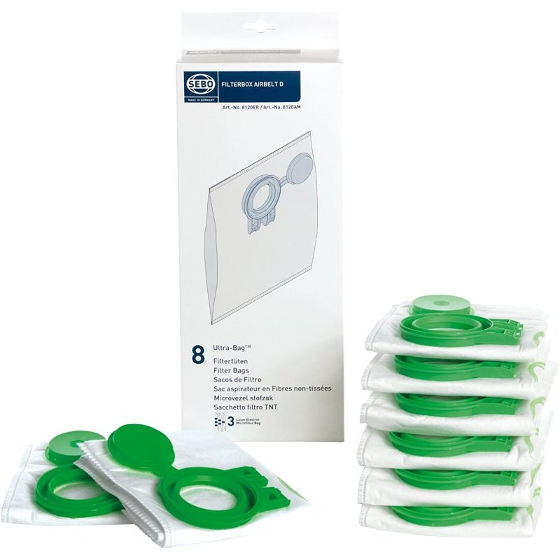 SEBO D-Series Ultra Bags - Vacuum Bags