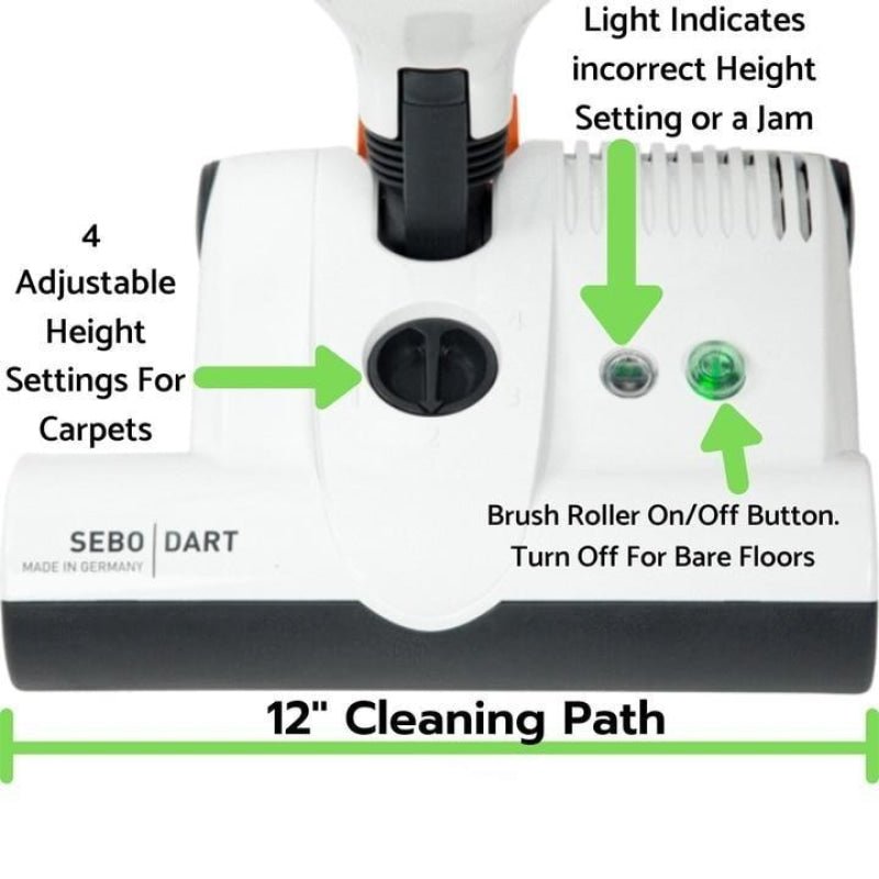 SEBO Upright Vacuum Cleaner Felix Dart